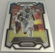 2023 Panini Prizm Football Josh Reynolds Detroit Lions base card #104