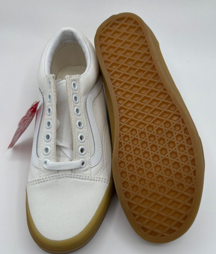 Vans Old Skool Double Lite Gum VN0A3WKT4FZ True White Gum Sole size M-6.5/W-8 - Picture 11 of 11