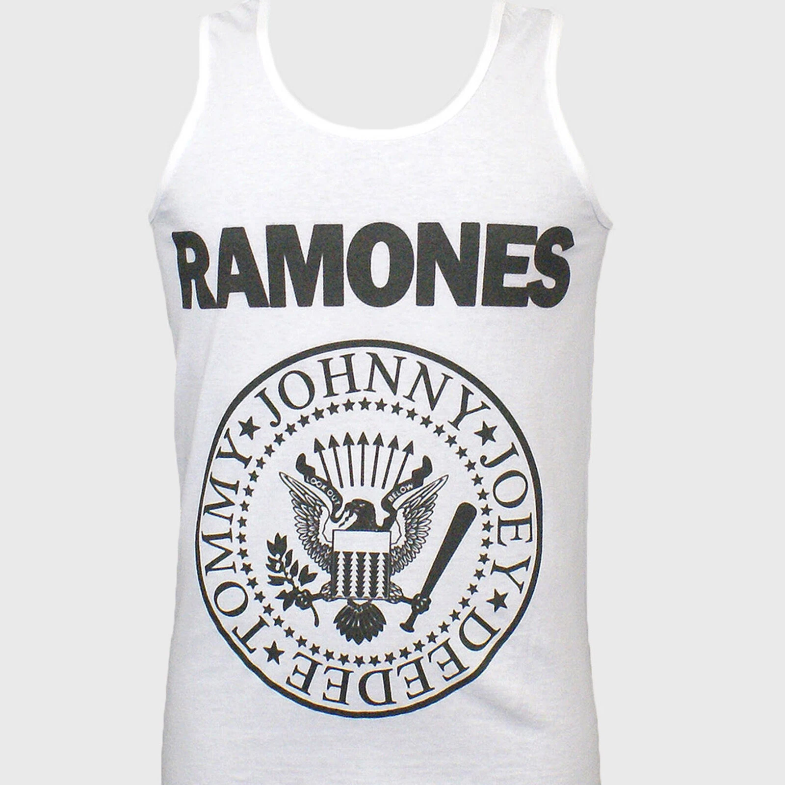 Ramones Punk Rock T-shirt Sleeveless Unisex Vest Top S-2XL