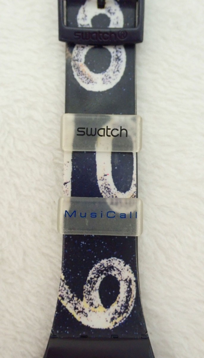 Swatch watch Musicall GIMME FIVE SLN105 Vintage 1996 W/ New 