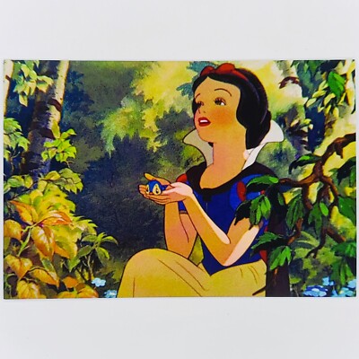 Snow White and the Seven Dwarfs Postcard Disney Princess Collection Bluebird 4x6
