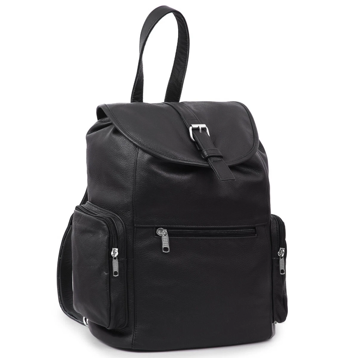 Piace Molto Vegan Leather Black Backpack Purse By Peace Moto With Adjustable Str Goth Spider Web Vegan Leather Backpack PU Backpack Mini  main image 3