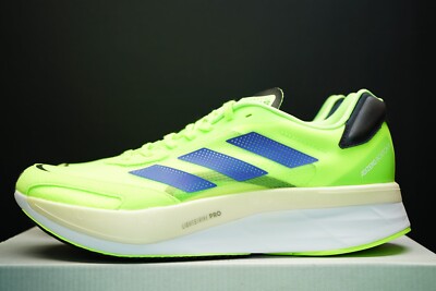 Adidas Adizero Boston 10 Schuhe H67514 Signal Grün Sonic Tinte verschiedene Größen OD DS
