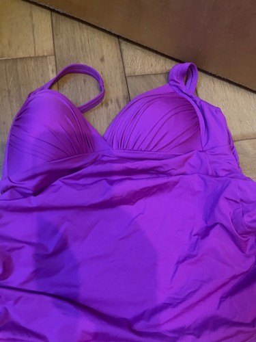 M&S padded tankini top Non Wired Size: 12 - Picture 3 of 10