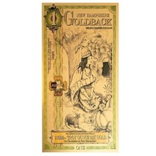 New Hampshire 1 Goldback 24KT Gold Foil Note 1/1000th oz 999 Goldbacks 2024