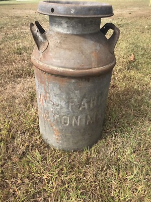 antique milk can