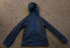 Columbia Jacket Boy's Blue Full Zip Lightweight Kids Youth Size XS 6/7