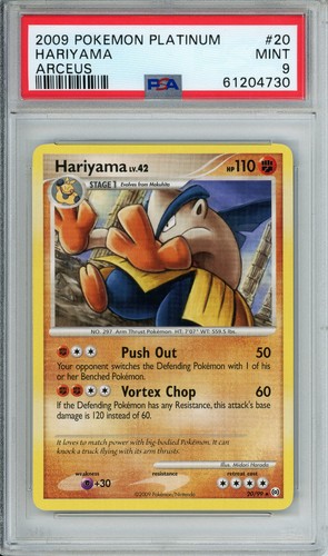 Hariyama graded PSA 9 for sale on eBay