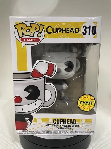 Funko Pop! Vinyl: Cuphead - Cuphead (Black and White) (Chase) #310
