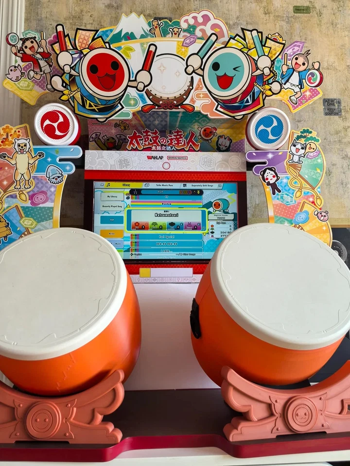 Bandai Namco Taiko No Tatsujin: Drum 'N Fun Arcade, 1-2 Player