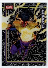 2026 Topps Chrome Marvel Comics Spider Web Refractor /399 Exodus #118 1w62