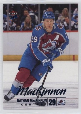 2024-25 Upper Deck Fleer Ultra Blue Foil 209/399 Nathan MacKinnon #27 06wk