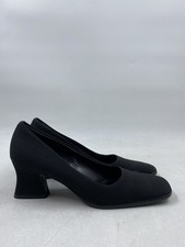 Prada Black Block Pump Heel W 5.5