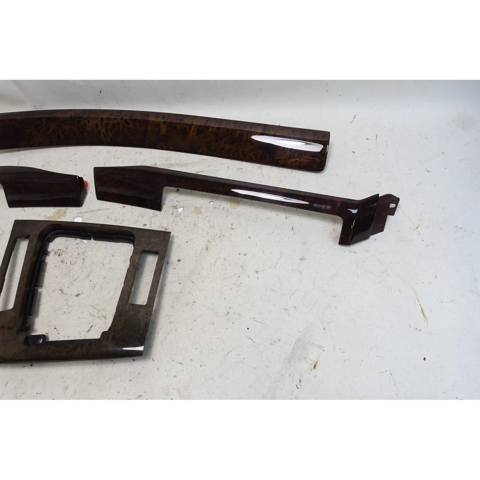 1999-2006 BMW E46 3-Series 4door Sedan Touring Int Dash Wood Trim Set Myrtle OEM — 第 3/4 张图片