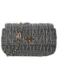 Seidenfelt Floro - UmhäNgetasche 24 Cm (Black&White)