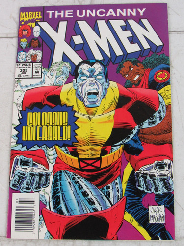 The Uncanny X-Men #302 July 1993 Marvel Comics Newsstand Variant