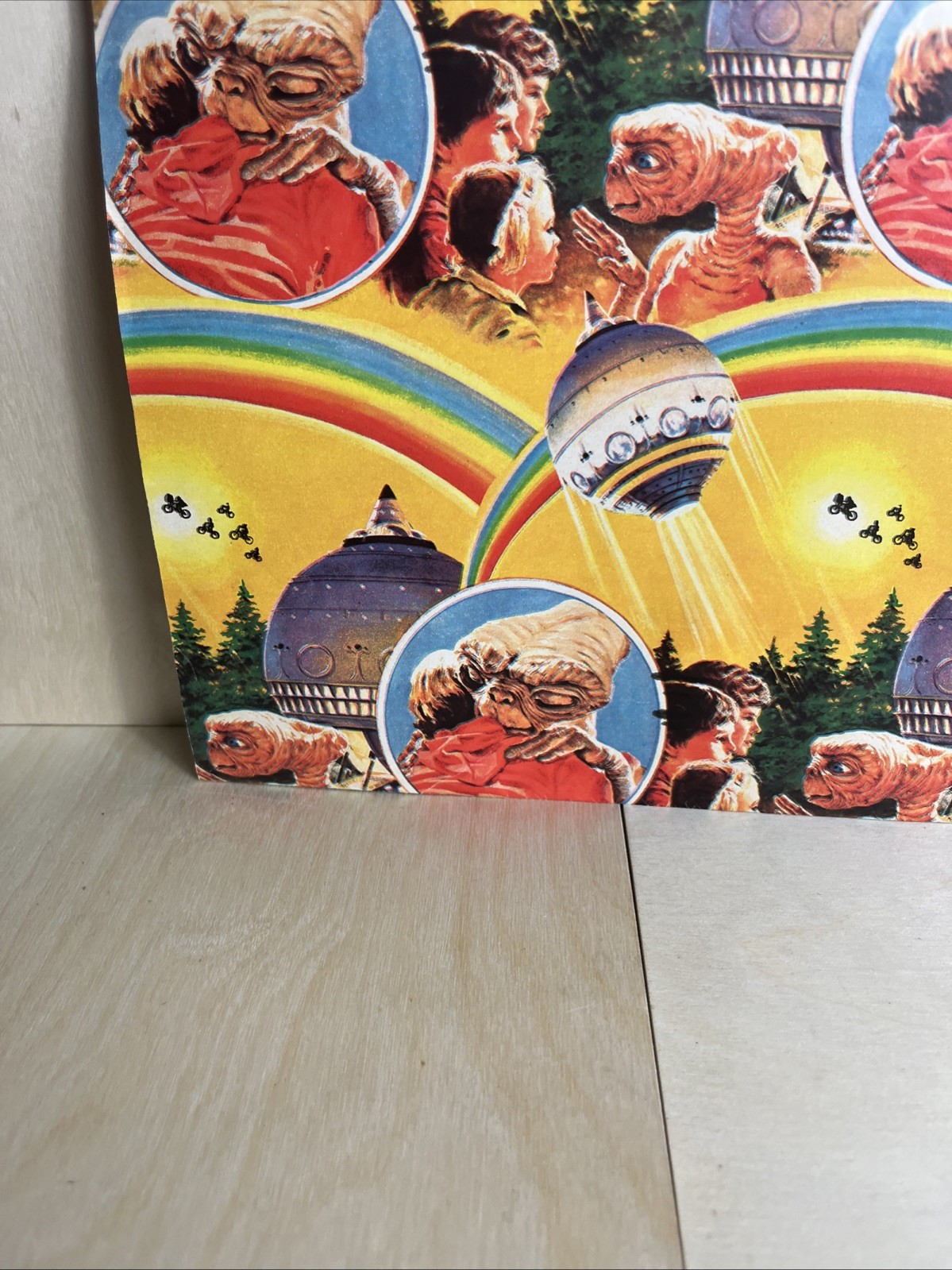 Vintage 1982 E.T. Everyday Gift wrap