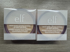 2 e.l.f. ELF Halo Glow Loose Setting Powder -...
