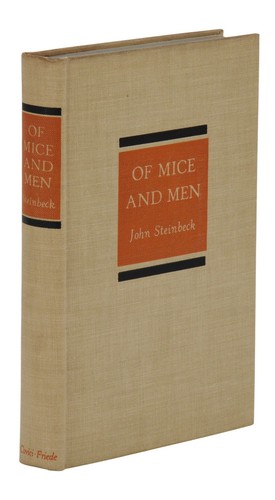 Of Mice and Men ~ SIGNED by JOHN STEINBECK ~ First Edition ~ 1st Issue ...