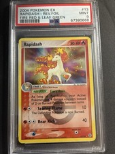 Pokemon 2004 EX FireRed & LeafGreen Rapidash Reverse Holo #13 PSA 9 Low Pop on eBay