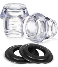 2 Sets Percolator Parts Top & Washer Ring Compatible with Farberware Yosemite
