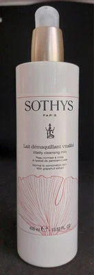 Sothys - Lait Démaquillant Vitalité Format 400 ML - Peau normale à mixte - Photo 1/2