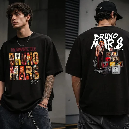 Bruno Mars Tour 2026 T-Shirt S-5XL