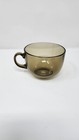 Vintage Lot (3) Luminarc France Jumbo Eclipse Mug 20 oz - Amber Glass Cup 600 ml — photo 8