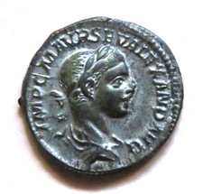 SEVERUS ALEXANDER A.D.222-35 - Silver Denarius.. Rev- Providentia left.. gEF