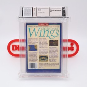 NES Nintendo LEGENDARY WINGS with ROUND SOQ! WATA GRADED 9.2 A! NEW & Sealed!
