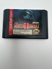 Mortal Kombat II - Sega Genesis - Cartridge only - Authentic Tested & Working