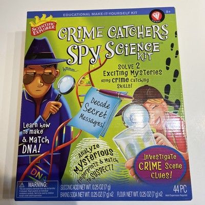 Scientific Explorer Crime Catchers Science Kit New Mystery 