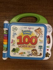 Leap Frog. Learning Friends-100 Words Book. English and Spanish. Works Great C9