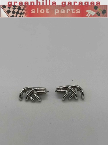Greenhills Scalextric JPS Lotus Typ 2 F1 C50 Auspuffkrümmer Paar - gebraucht - P10