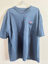 Ben Davis T-Shirt L Dark Blue Pocket Japan