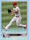2022 Topps Chrome Refractors #200 Mike Trout Card