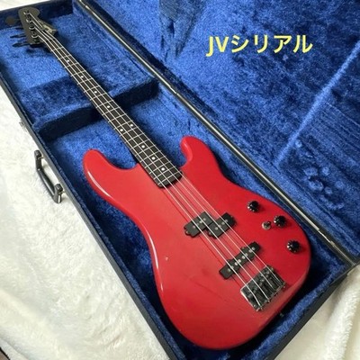 Electric Bass Guitar Fender PJ-555 JV MAde in Japan Red Rare | eBay