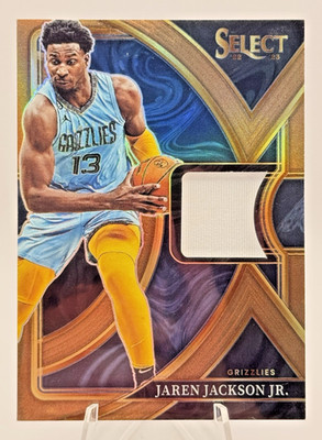 Jaren Jackson Jr. 2022-23 Select Selective Swatches #SS-JJ Bronze /49