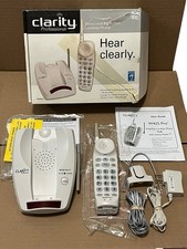 Clarity Professional W425 Pro Extra Loud Cordless Telephone Big Button NOS
