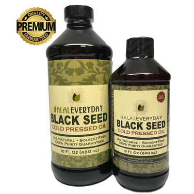 #ad Black Seed Oil 100% Pure amp; Natural Unrefined Non Gmo Cold Pressed Nigella Sativa $19.95