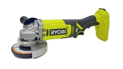 RYOBI PCL445B 18V Cordless 4-1/2 in. Angle Grinder (Tool PCL445, Ryobi Green