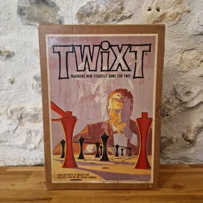 TWIXT JEU DE SOCIETE STRATEGIE REFLEXION 3M COMPLET 1962 TBE - Photo 1/4