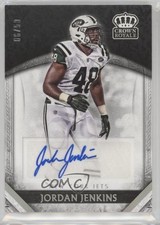 2016 Preferred Retail Crown Royale Rookie Platinum 6/50 Jordan Jenkins Auto z5i