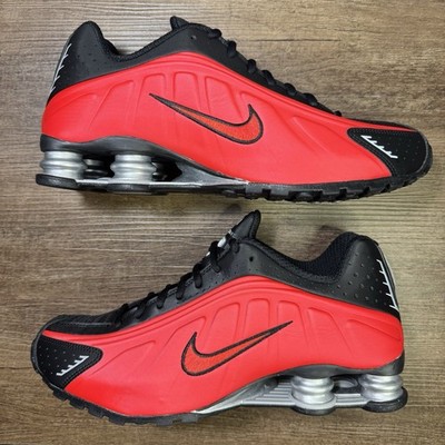 Nike Shox R4 'University Red' New Men's Size 9.5 HQ1988-600 (No