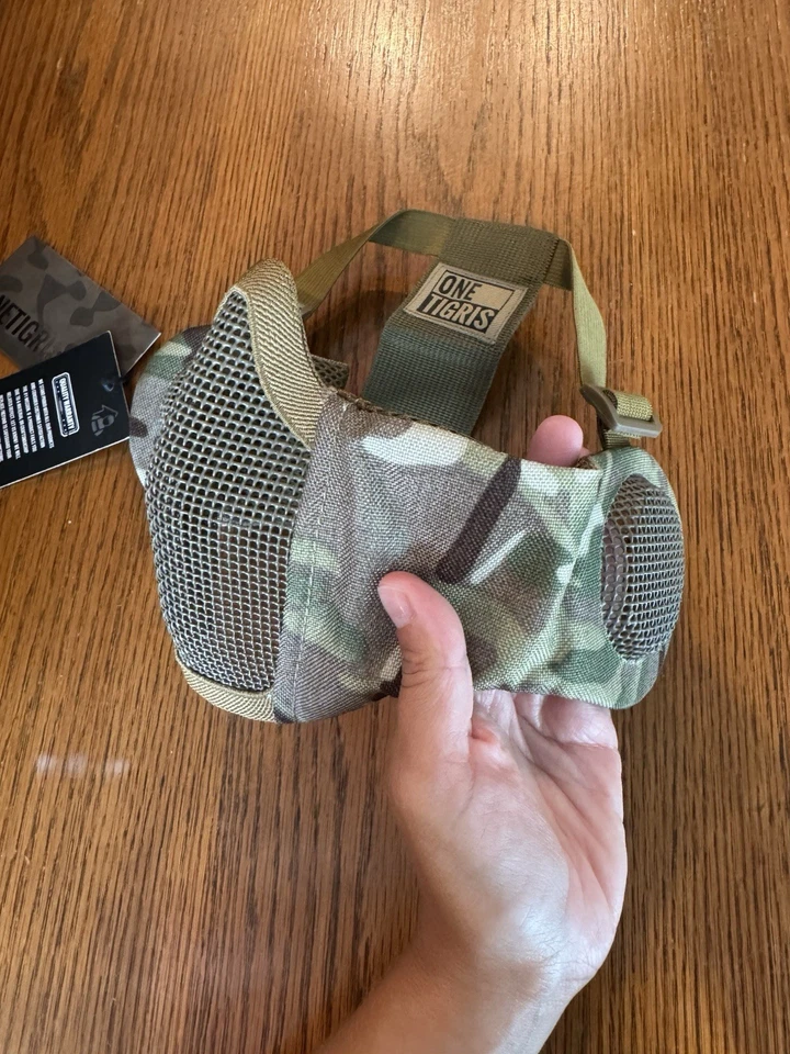 OneTigris Foldable Half Face Mesh Mask with Ear Protection  - Image 3 of 4