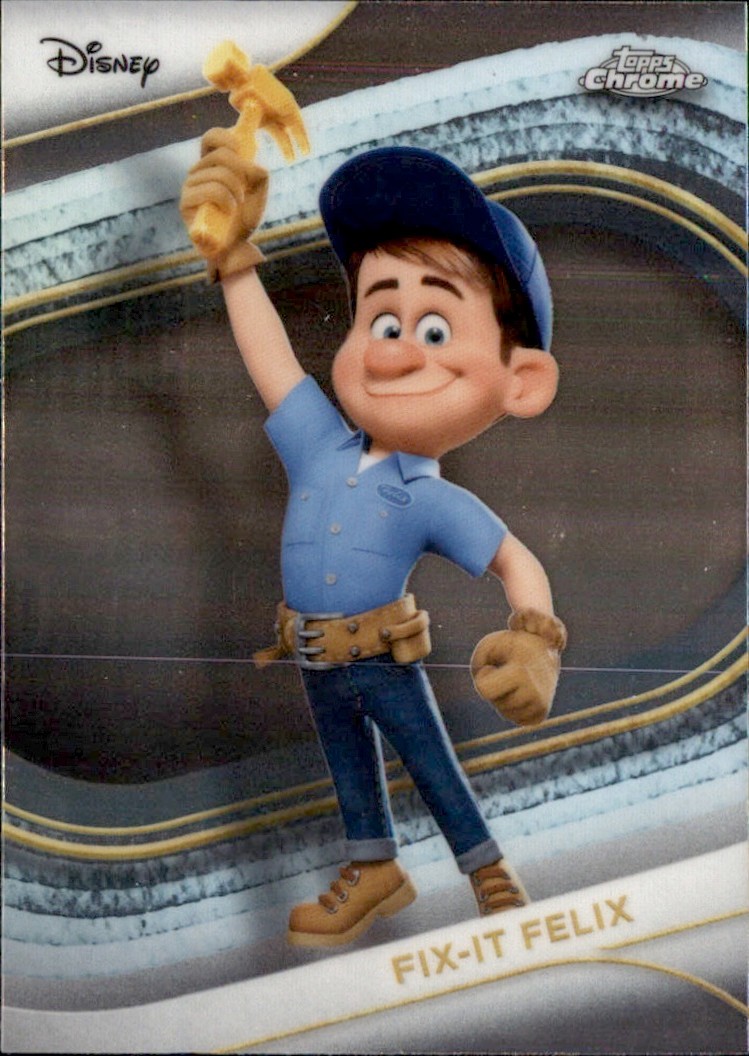 Fix-It Felix #66 (2025 Topps Chrome Disney) — is it worth grading?