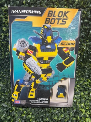 Transforming Blok Bots SCUBA Robot Set by Mega Bloks (Model 9336)