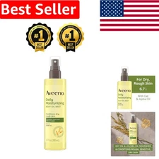 Moisturizing Oil Mist for Dry Skin - Paraben-Free with Oat & Jojoba Oil, 6.7 oz