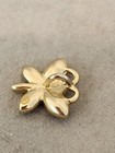 Vintage Butterfly Pendent With Pink, Purple And Clear Rhinestones In Goldtone — photo 4