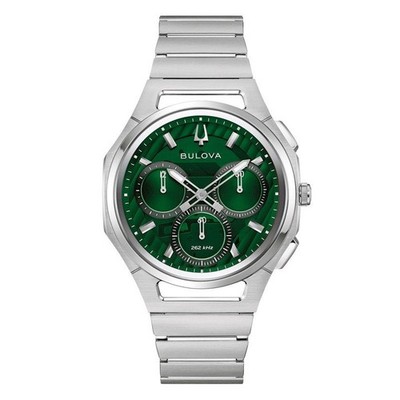 Bulova Herrenuhr, Chrono Curv Progressive, 41 mm, Hochpräzision